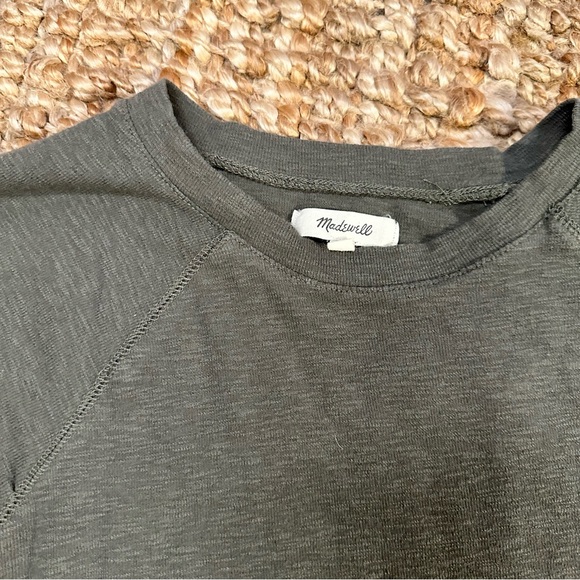 MADEWELL olive green comfort fit tee - Picture 3 of 14